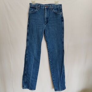 Wrangler Rugged Wear Jeans Men's 30x34 Actual (30x33) Dark Wash Denim Cotton #2